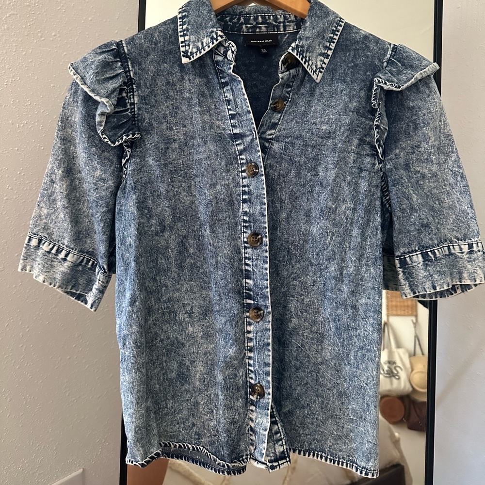 Button Down denim shirt - XS